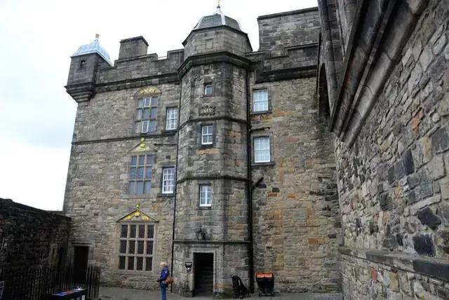 The Royal Palace within Crown Square at Edinburgh Castle